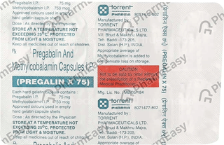 Pregalin Plus 75 Mg Capsule 10